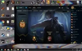 CONTA LOL GOLD 4 9 SKINS COM MUITOS CAMPEOES