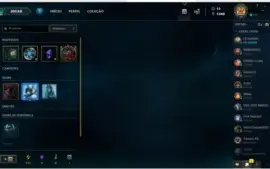 CONTA LOL GOLD 4 9 SKINS COM MUITOS CAMPEOES