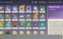 Conta com vários personagens 5 estrelas AR 54
