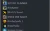 Conta Steam com 400 principais jogos e 8 anos