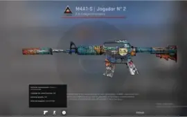 M4A1-S | Jogador Nº 2 BS!