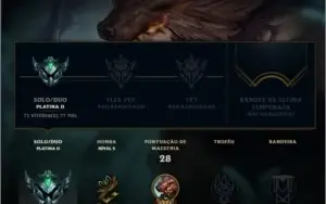 Conta League of Legends | Platina II | Skin Ultimate