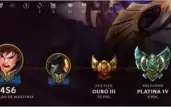 Conta LOL Plat 4