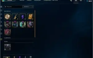 CONTA LEAGUE OF LEGENDS