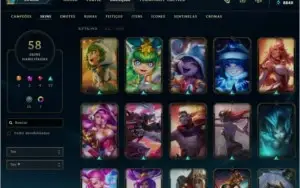 CONTA LEAGUE OF LEGENDS