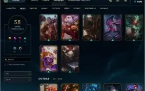 CONTA LEAGUE OF LEGENDS