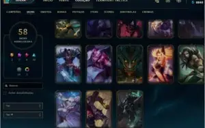 CONTA LEAGUE OF LEGENDS