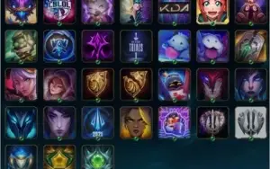 continha lol G1 TROFEU CLASH T1 ,E varias skinzinha