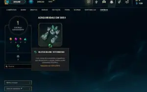 Prata 4 com 45 Champs e 18 Skins + 1 Fragmento