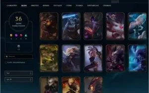 Vendo conta League of legends