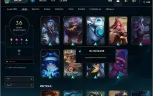 Vendo conta League of legends