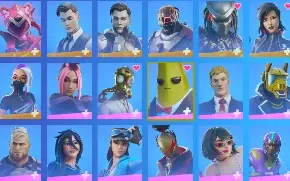 conta fortnite com muitas skins