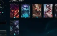 Conta com 3 skins rarrisimas!