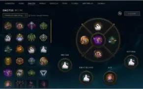 Conta lol diamante 5 com 54 skins