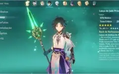 CONTA GENSHIN IMPACT AR 50 - Xiao / Albedo / Qiqi