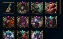 conta de lol gold2 +de 400 skins quase todos os champs