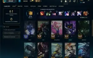 Ferro 2 com 22 Champs e 1 Skin ( SEM EMAIL CONFIRMADO )
