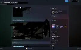 Counter-Strike 2 Prime Com Medalhas Raras E Antigas