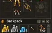 EK LVL 105 MEDIVIA - LEGACY - SKILLS 94/92 + ITENS.