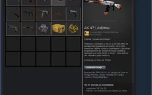Conta CSGO com CANIVETE BORBOLETA e LUVA