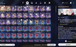 Honkai Star Rail nível 28 Blade + Ruan Mei + Loba Prateada