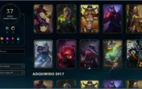 Conta de league of legends