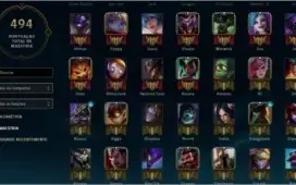 Conta de league of legends