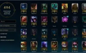 Conta de league of legends