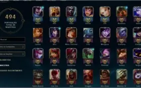 Conta de league of legends