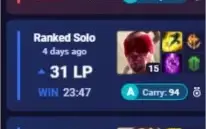 CONTA D1 68% WR MMR MASTER+ 28-31PDL NO PRECINHO
