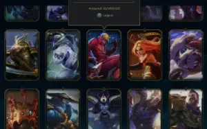 CONTA LOL FULL ACESSO - 1903 RP - 92 SKINS - LV 379