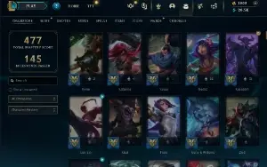 CONTA LOL FULL ACESSO - 1903 RP - 92 SKINS - LV 379