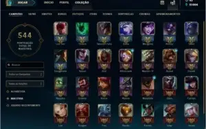 Conta Platina V [FLEX] Ouro V[SOLO/DUO] Todos os Champs