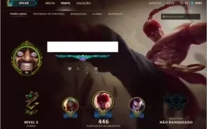 CONTA LOL S7 PLATINA - FULL CHAMP E 175 SKINS BARATA DMS!