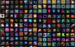 CONTA LOL S7 PLATINA - FULL CHAMP E 175 SKINS BARATA DMS!