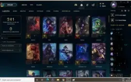 Conta League of Legends (92 campeões) Gold 3