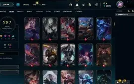Conta League of Legends ( 287 skins todos os champs )