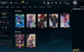 Conta League of Legends ( 287 skins todos os champs )