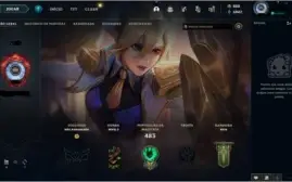 Conta de LOL com todos os campeões, 297 skins e mmr alto
