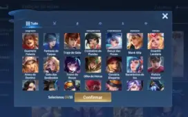 Conta Honor Of Kings 134 Skins