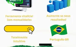 Pacote Sender Pro Vitalício - Venda todos os dias!