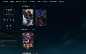 Acc league of legends, season 3