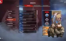 Conta com herança da wraith kunai e valkyrie heirloom.