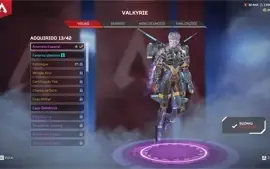 Conta com herança da wraith kunai e valkyrie heirloom.