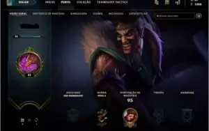 Conta Unranked League of Legends