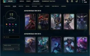 Conta Unranked League of Legends