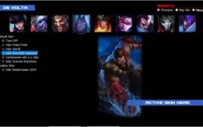 Mod Skins League of Legends - Use skins sem comprar com RP