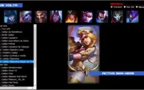 Mod Skins League of Legends - Use skins sem comprar com RP
