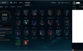 Conta LOL Diamante S4, S5, S6 skins super RARAS