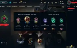 Conta de League Of Legends Varias skins